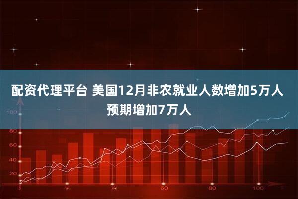配资代理平台 美国12月非农就业人数增加5万人 预期增加7万人