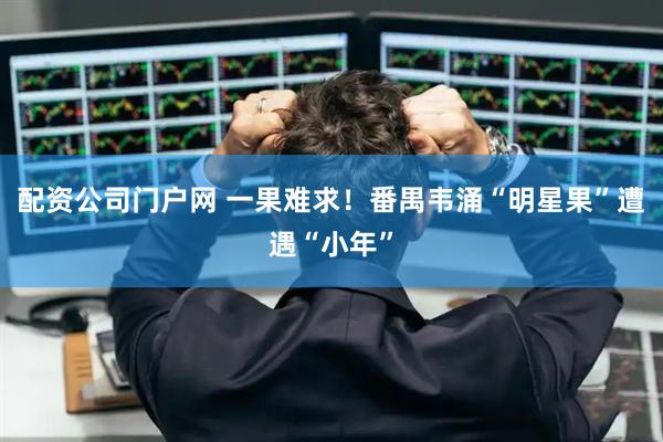 配资公司门户网 一果难求!番禺韦涌“明星果”遭遇“小年”